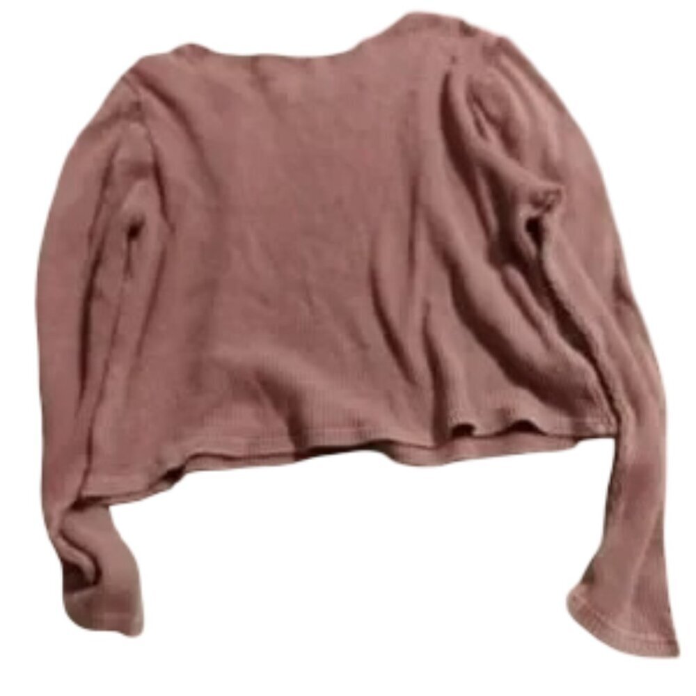 So Me Pink Ribbed Crop Top - Picture 3 of 4